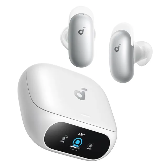 Soundcore Liberty 5 Pro äkta trådlösa in-ear-hörlurar vit ANC Bluetooth 5.4 Ldac Hi-Res