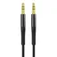 3,5 mm hane till hane AUX-kabel, 1m - Svart