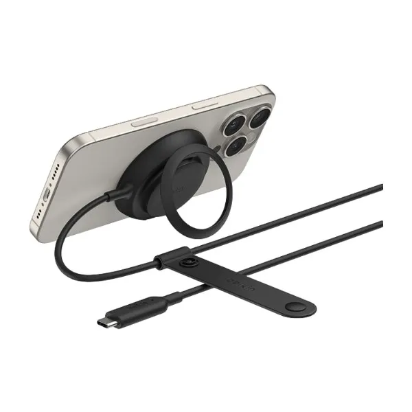 UltraCharge 25w Qi2 Pad with kickstand - Black