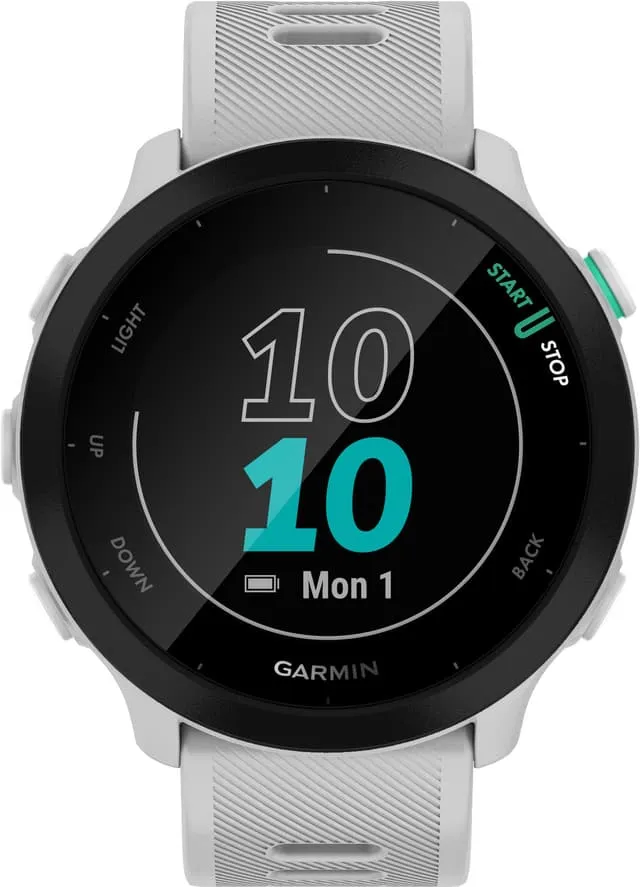 Forerunner 55 GPS sportklocka (vit)