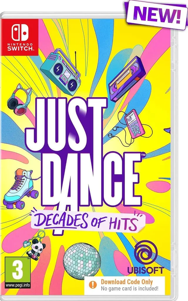 Just Dance: Decades of Hits (Code in box) (NSW)