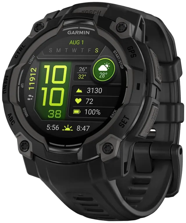Instinct 3 smartkwatch 45 mm (svart)