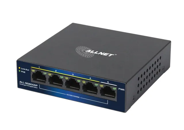 Switch 5 port PoE 69W