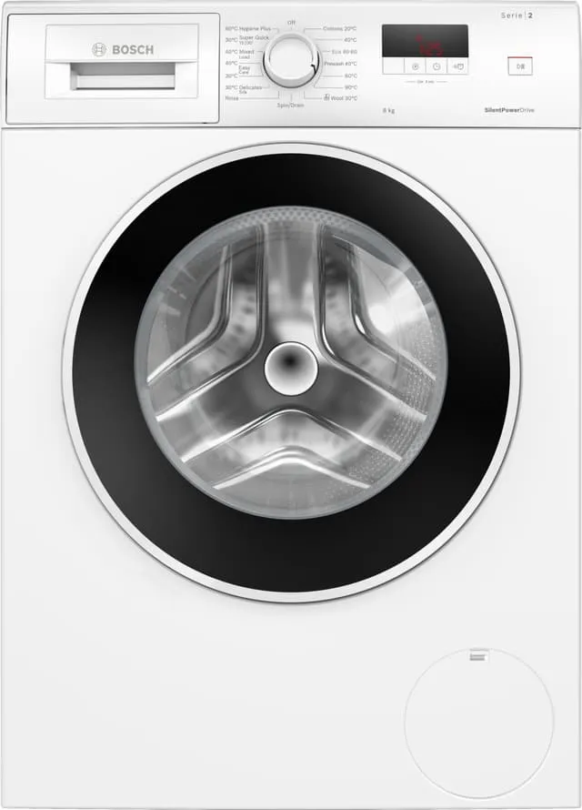 Serie 2 Tvättmaskin WGE03400SN (vit)