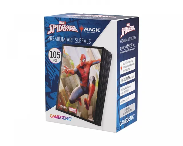 Card Sleeves Standard Art "Magic: The Gathering Spider-Man" (105) (GameGenic)
