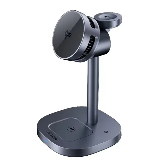 3-in-1 Wireless Charging Station - Qi2 - 15W