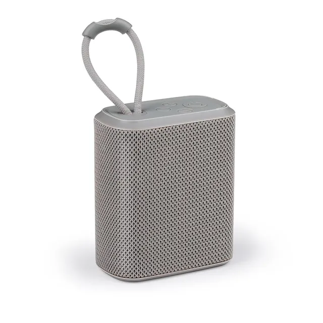 Bluetooth-högtalare 3W med radio och AUX - grå