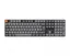 K5 MAX QMK/VIA Wireless RGB Hot Swap Low Profile Red - Gray - Gaming Tangentbord - Nordisk - Grå