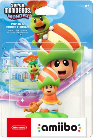 amiibo Super Mario Bros Wonder (Poplin & Prince Florian)