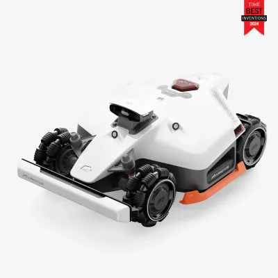 Mammotion Luba 2X AWD 5000X Robotgräsklippare med serviceställ
