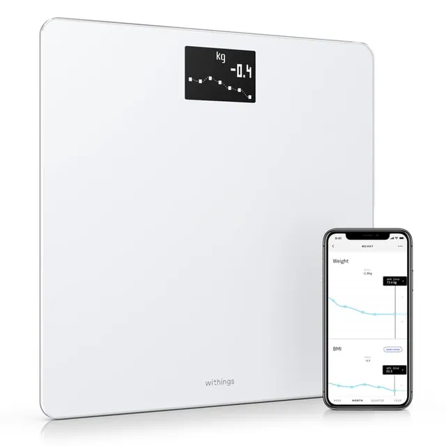 Body Personvåg med wifi Vit