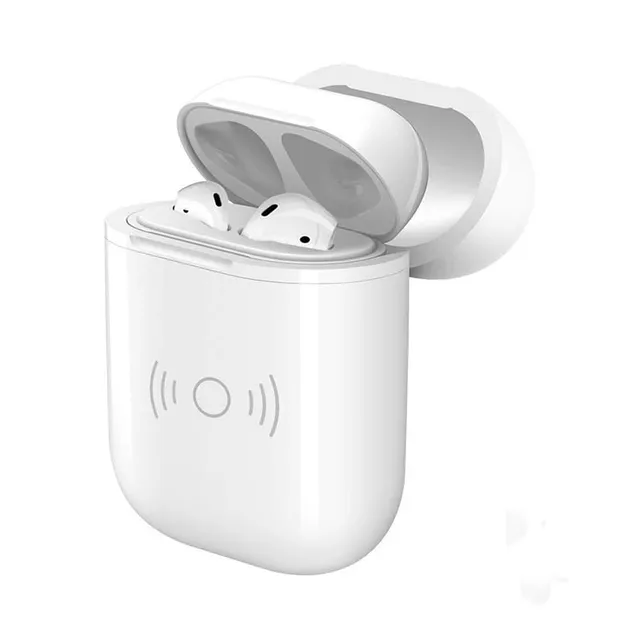 – Ersättningsladdningsetui för Apple AirPods 1 och 2, trådlös laddningsstation