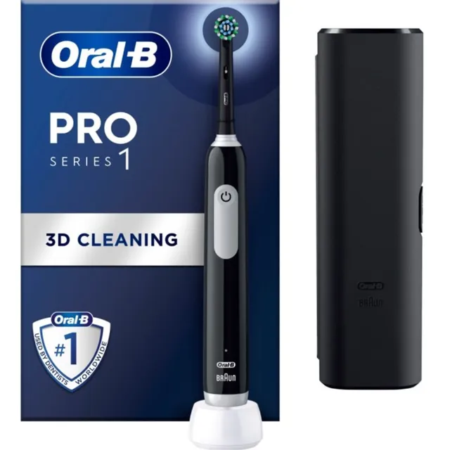 eltandborste Pro 1 Travel Edition - tooth brush - black