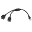 2-in-1 LAN Ethernet Network CAT5, RJ45, Splitter