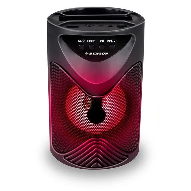 Bluetooth-högtalare med FM-radio och mobilställ