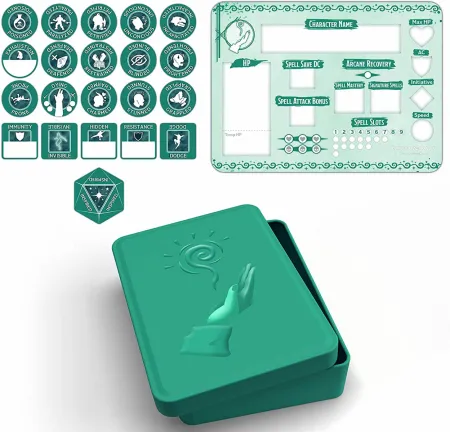 Dungeons & Dragons Wizard Token Set