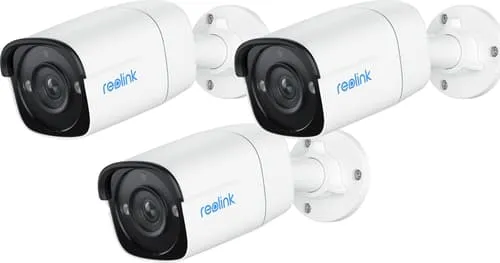 P320 5 Mp Poe-övervakningskamera 3-pack