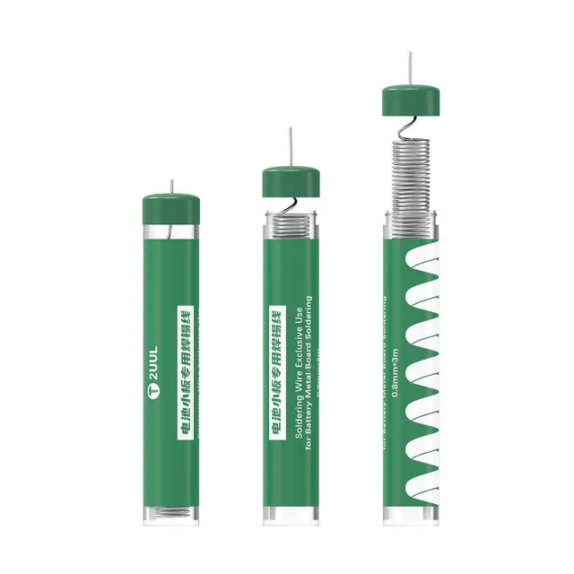 Lödtenn för Batteri 0.8mm, 3m