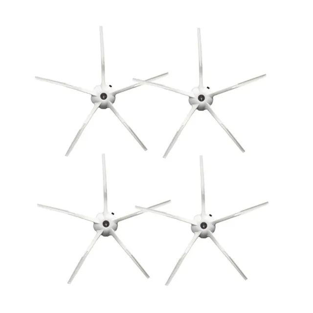 Roborock T7S / T7S Plus G10 Sidoborste, 4st - Vit