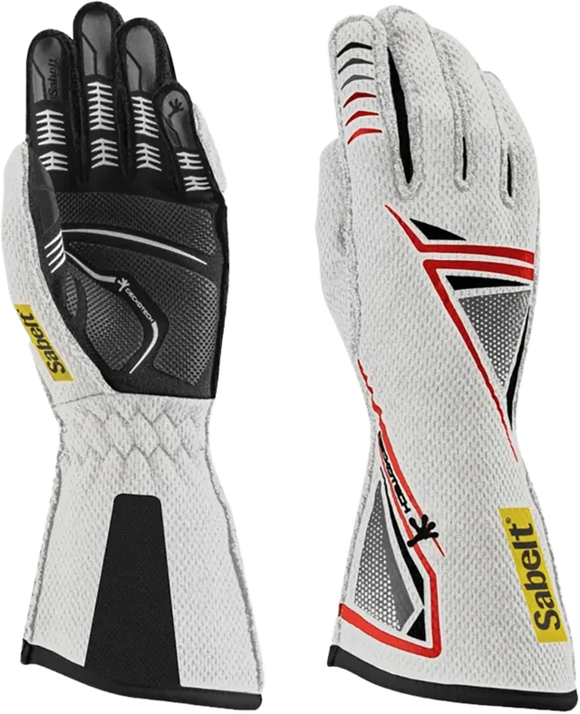 Sim-Racer Gloves G39 - White - Large - Sim Racing Tillbehör
