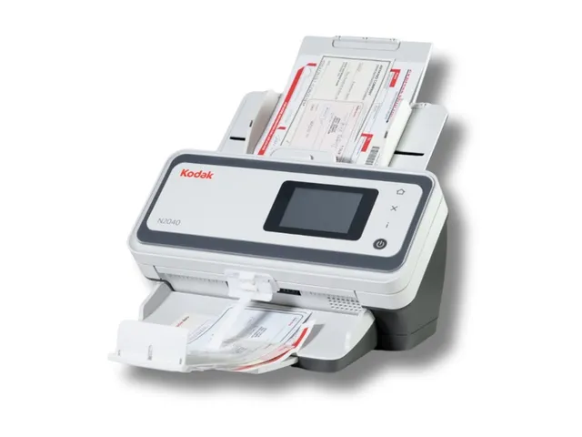 N2040 - Dokumentskanner - Dubbel CIS - 216 x 3048 mm - 600 dpi x 600 dpi - upp till 40 sidor/minut (mono) / upp till 40 sidor/minut (färg) - ADM (100 ark) - upp till 6000 scanningar per dag - USB 3.2 Gen 1x1, Gigabit LAN