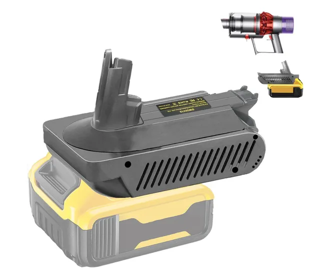 Batteriadapter Dewalt 20V för Dyson V10 dammsugare