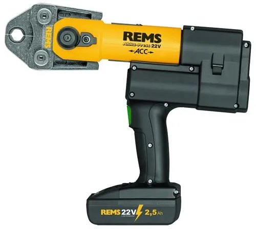 Akku-Press 22 V ACC Pressmaskin med L-Boxx, batteri och laddare