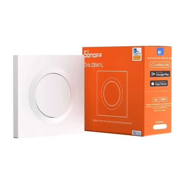 ZBMINIL2-E Smart ZigBee Wall Switch