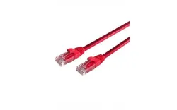 0.25m, Red, LSZH Halogen-free, AWG26, copper,