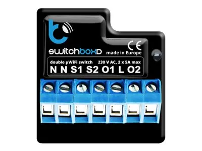 switchBoxD - Kontroll - trådlös - Wi-Fi - 2.4 Ghz