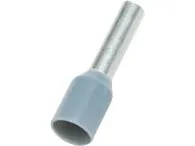 terminalrör grå 2,5mm² längd 14mm avisolering 8mm - (500 st.)