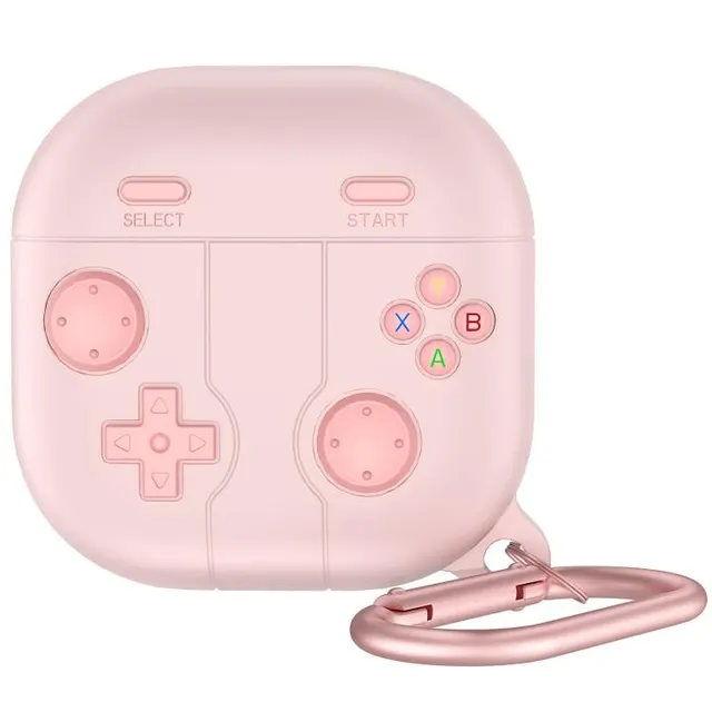 i retrospel-stil för Samsung Galaxy Buds Core - Rosa