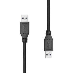 3.2 Gen1 Cable A to A M/M Black 0.5M
