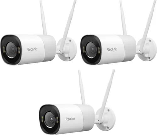 Pro Rp-wcb8mz 8 Mp Ultra Hd Wifi Ai-kamera 3-pack