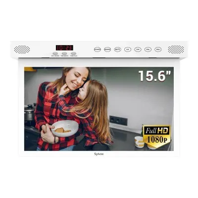 Sylvox Smart Underskåps-TV 15,6" (Silver)