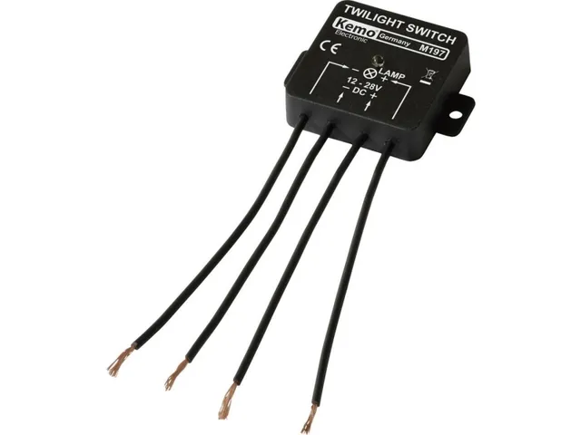M197 skymningsrelä byggmodul 12 V/DC, 24 V/DC
