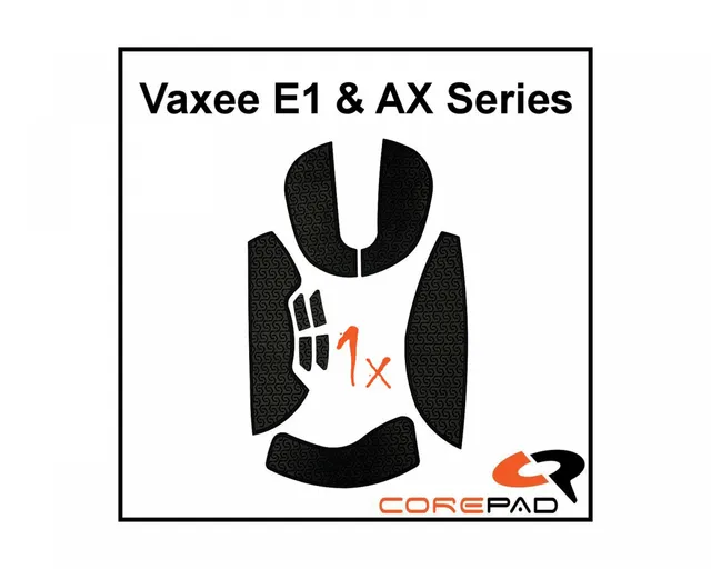 Soft Grips till Vaxee E1 & AX Series - Orange