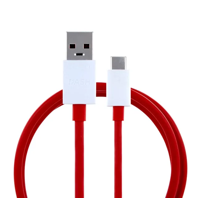 D401 USB till USB-C-Kabel 1,5 - Röd