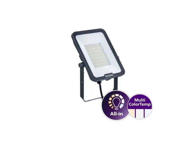 Ledinaire Strålkastare Small All-in BVP167 8400lm/830-840-865 70W IP65 Symmetrisk