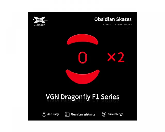 Obsidian Mouse Skates för VGN Dragonfly F1