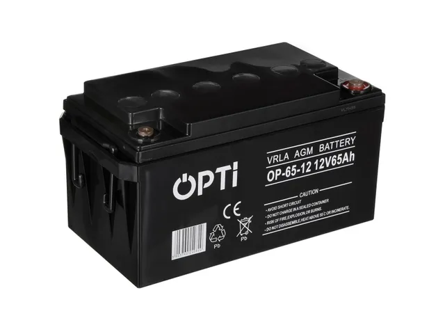 Polska AGM OPTI-batteri 12V 65 Ah