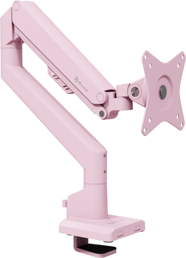 Alzare Neo - Gas Spring Monitor Stand - Pink