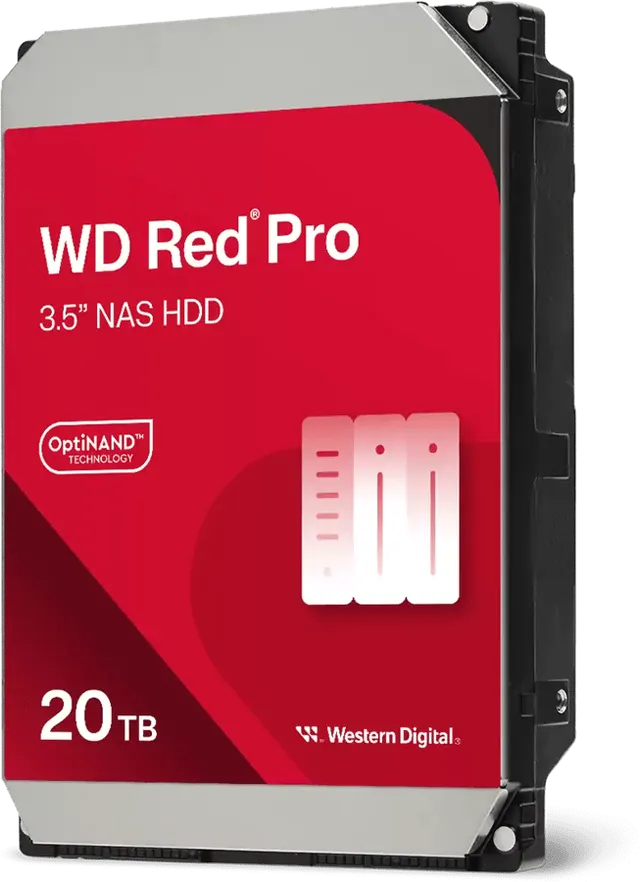 Red PRO 20TB 7200rpm 512MB (2025)