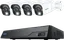 NVS8-8MB4 8-kanals PoE NVR Inkl 4st 4K PoE-kameror
