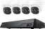 NVS8-5MD4 8-kanals PoE NVR Inkl 4st 2K PoE-kameror