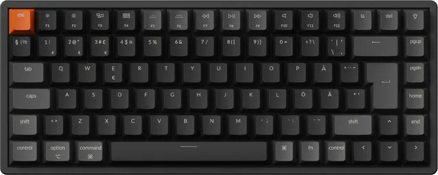 K2v3 RGB Aluminium Hot Swap QMK Keychron Super Brown
