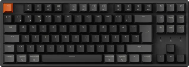 K8v2 RGB Aluminium Hot Swap QMK Keychron Super Brown