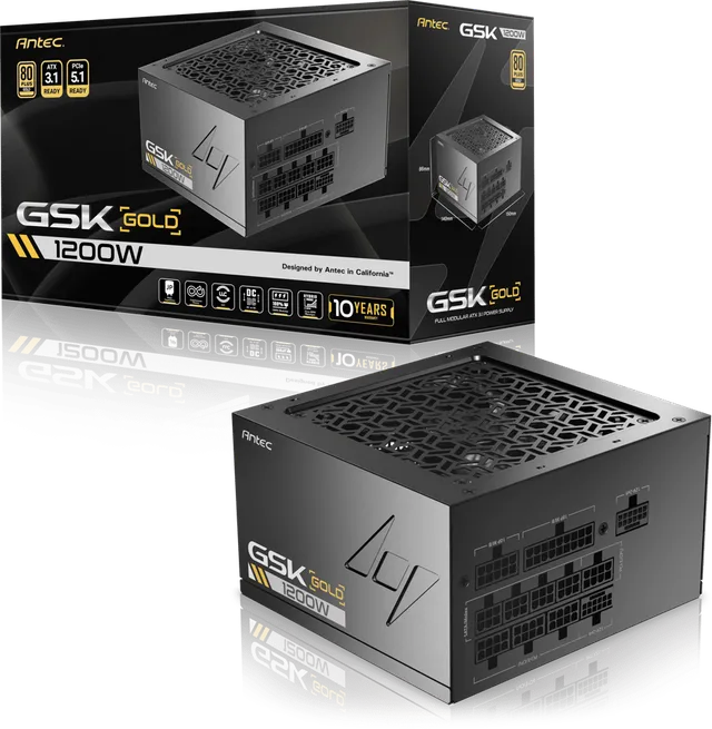 GSK1200 EC 1200W Svart