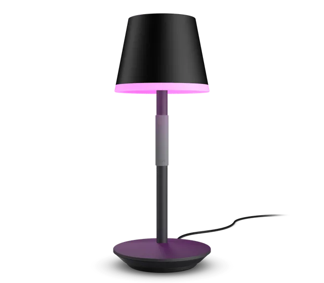 Go Bärbar Bordslampa Svart