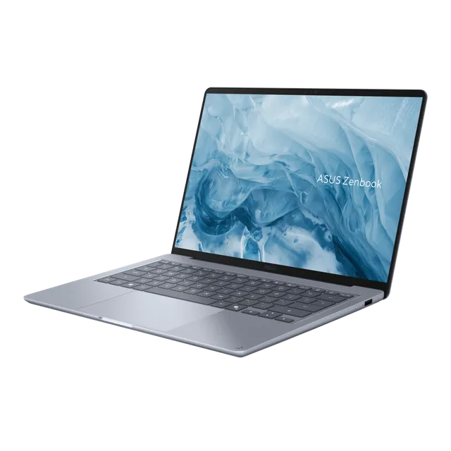 Zenbook 14 Snapdragon X1/8/256 GB 14 tum bärbar dator (blå)